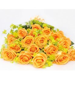 24 Luxury Orange Roses