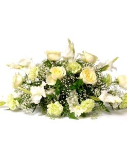 Classic White Basket Arrangement