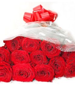 A Dozen Luxury Red Roses
