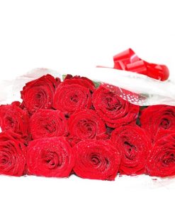 A Dozen Luxury Red Roses