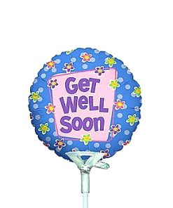 Get Well Soon Balloon On Stick