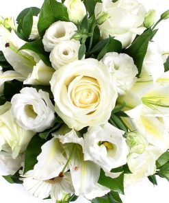 White Mixed Flower Arrangement