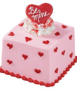 Square 6 inches cake