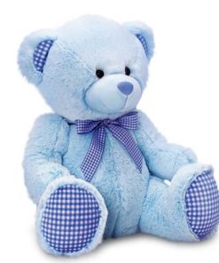 Blue teddy bear