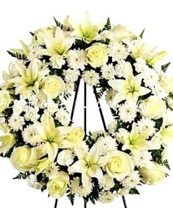 White Peace wreath